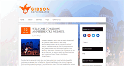 Desktop Screenshot of gibson-amphitheatre.net